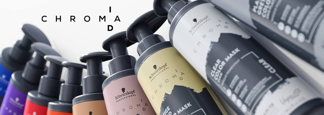 Schwarzkopf Professional Chroma ID semi-permanent hair colour mask range